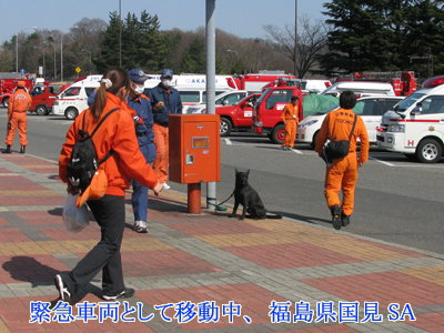 �ً}�ԗ��Ƃ��Ĉړ����A����������SA